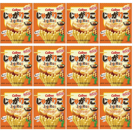 Calbee Japan Jagarico Sticks Sukiyaki (Pack of 12) - Mighty Depot