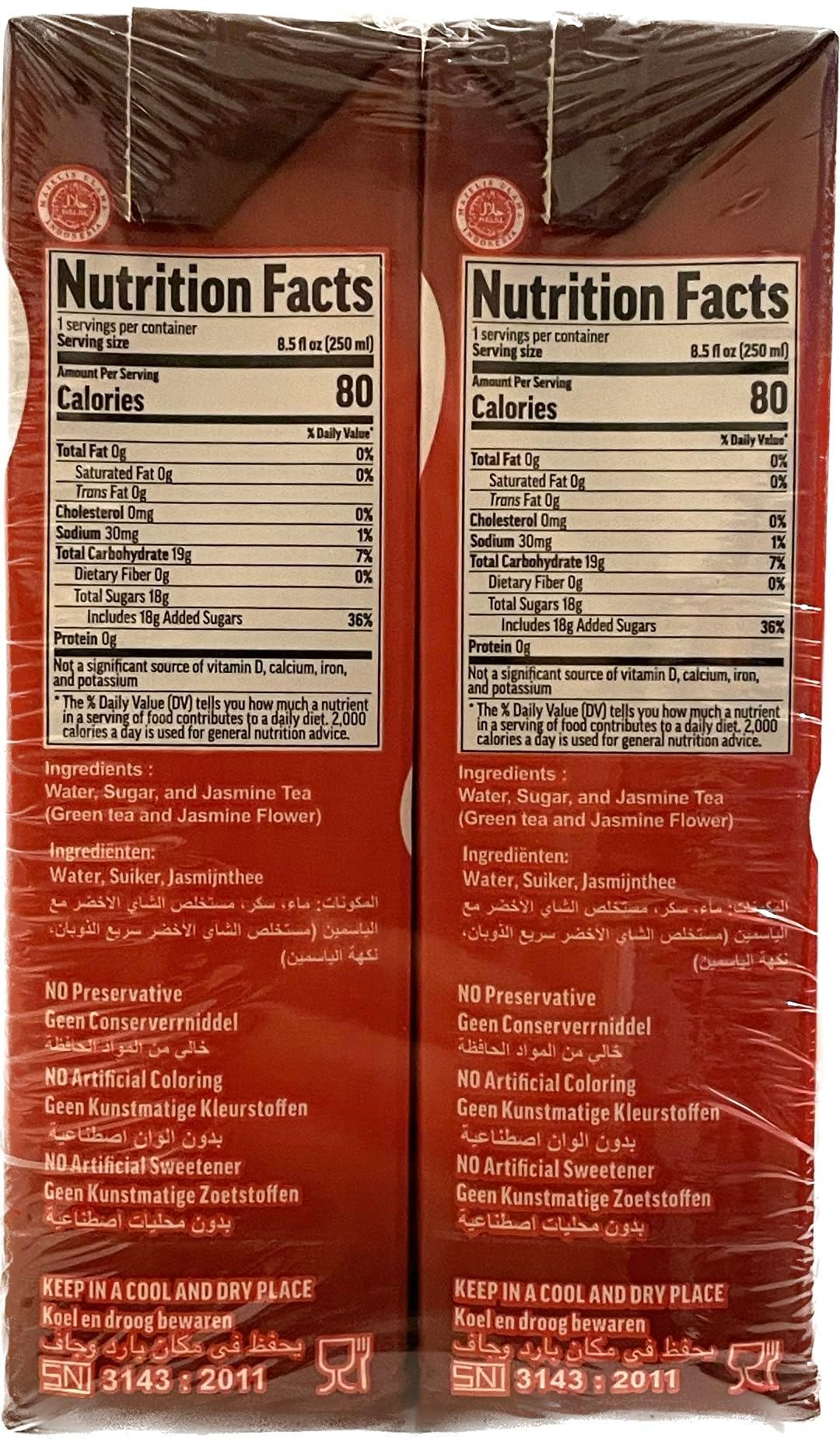 Teh Botol (Jasmine Tea) 8oz (Pack of 6) - Mighty Depot