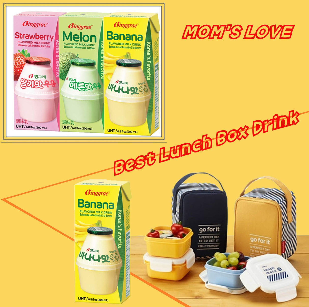 BINGGREA MELON MILK BOX DEAL - 24 Packs/Box - Mighty Depot