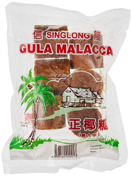 Singlong Gula Malacca, 400g, 3 PACK - Mighty Depot