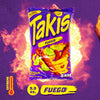 Barcel Takis Fuego Hot Chili Pepper & Lime Tortilla Chips Oz