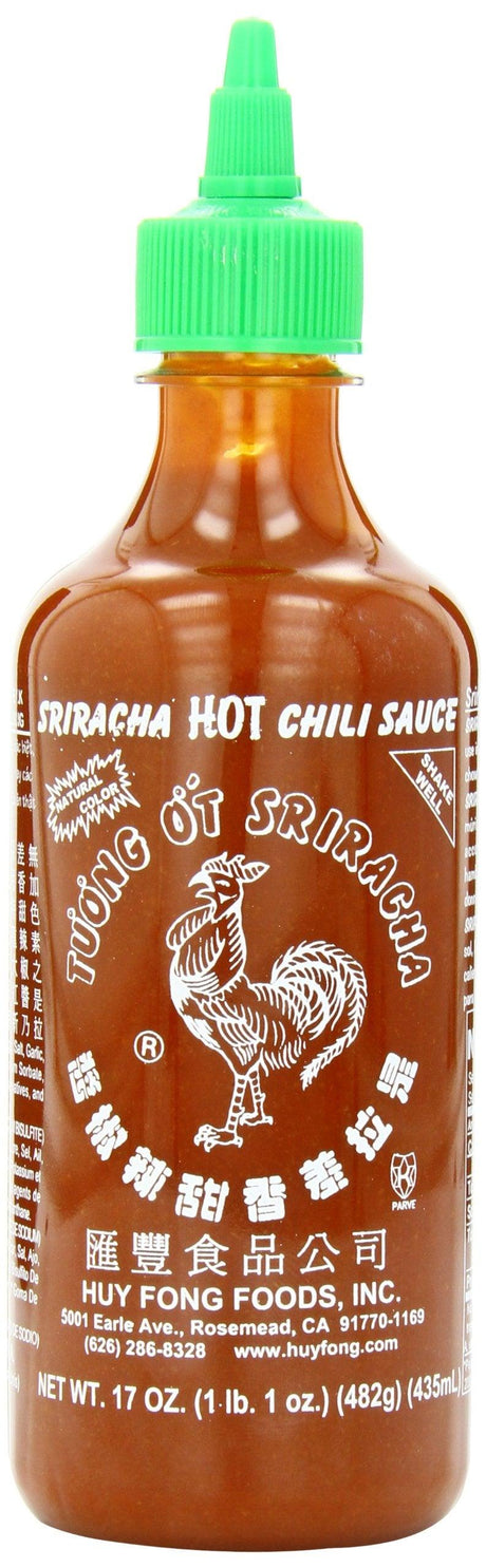 Huy Fong Sriracha Hot Chili Sauce Oz Bottle - Mighty Depot