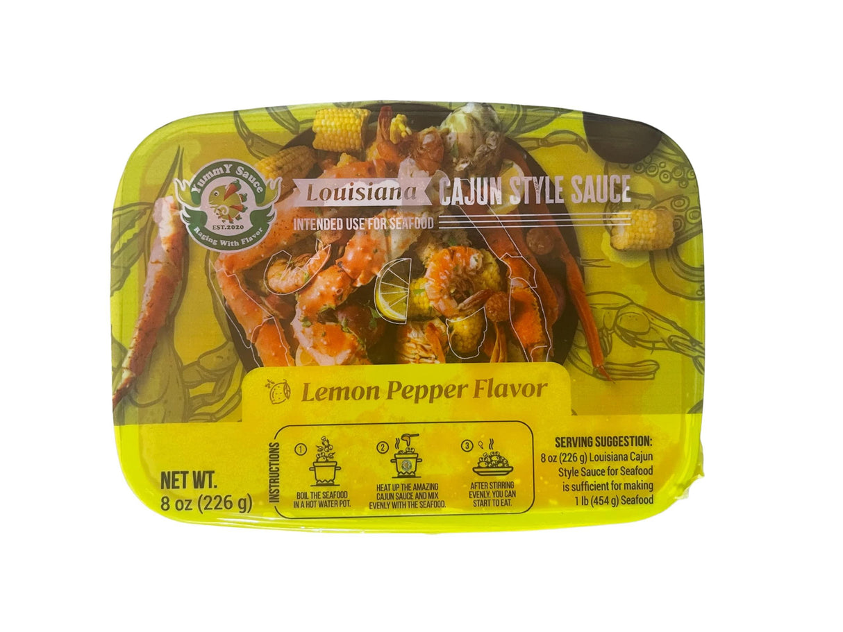 Yummy Sauce Cajun Sauce Lemon Pepper Flavor - Mighty Depot