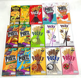 Pocky Biscuit Stick & Pretz Biscuit Stick 15 Flavor Variety Pack (Pack of 15) - Mighty Depot