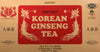 Shuang Xi Brand Instant Korean Ginseng Tea 0.07 Oz. X 100 Bags By Dongwon (Value Pack) 3 Boxes