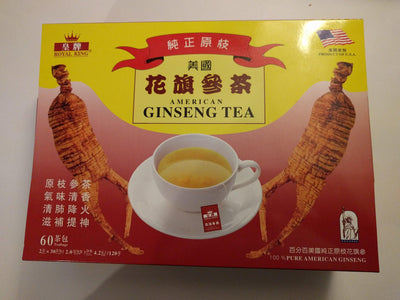 American Ginseng Tea Royal King Brand 2 x 30 Teabags