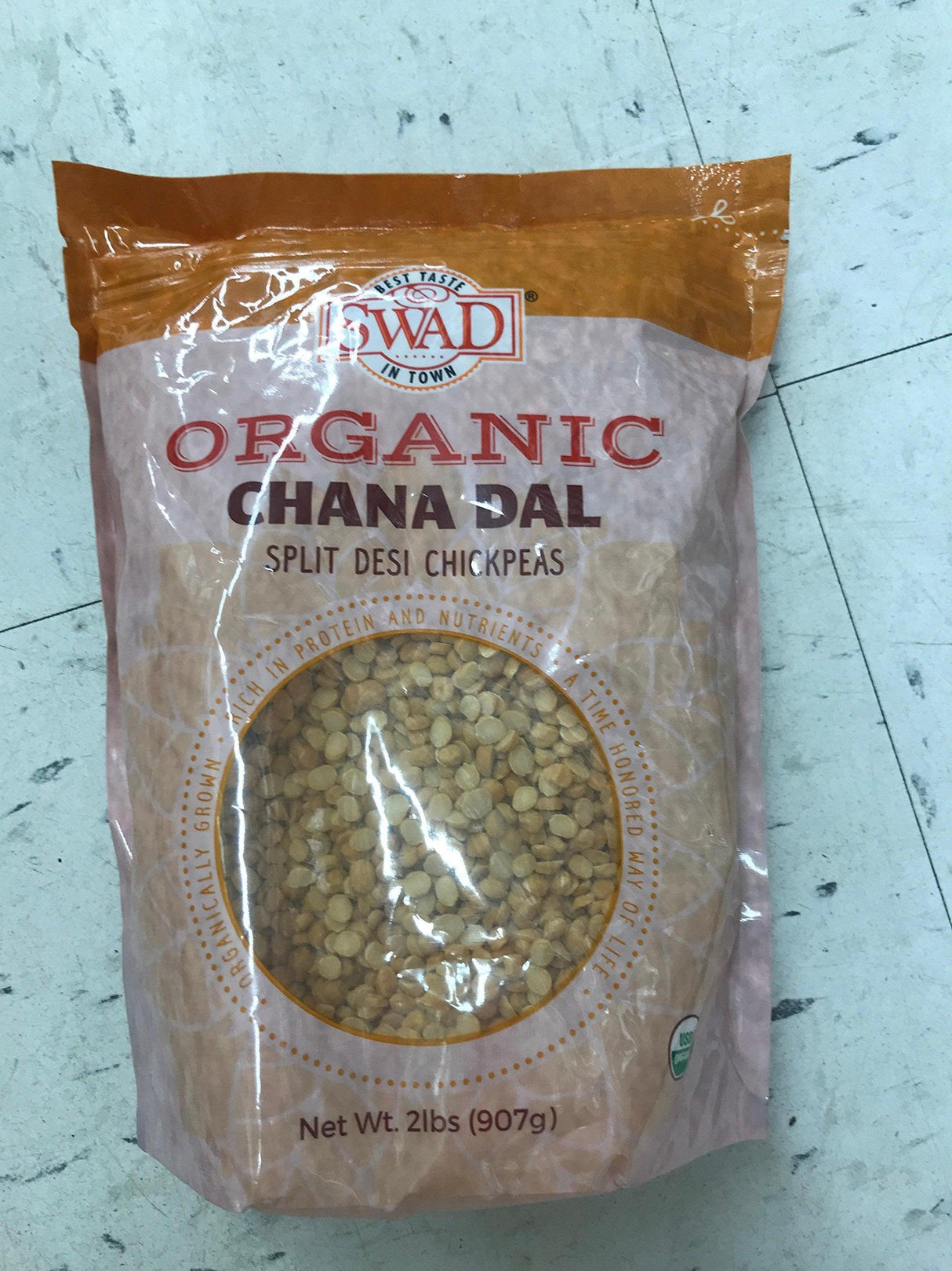 swad organic chana dal - Mighty Depot