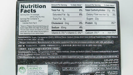 3-packs Galimco Gulaman Pandan Flavor 95g Ea - Mighty Depot