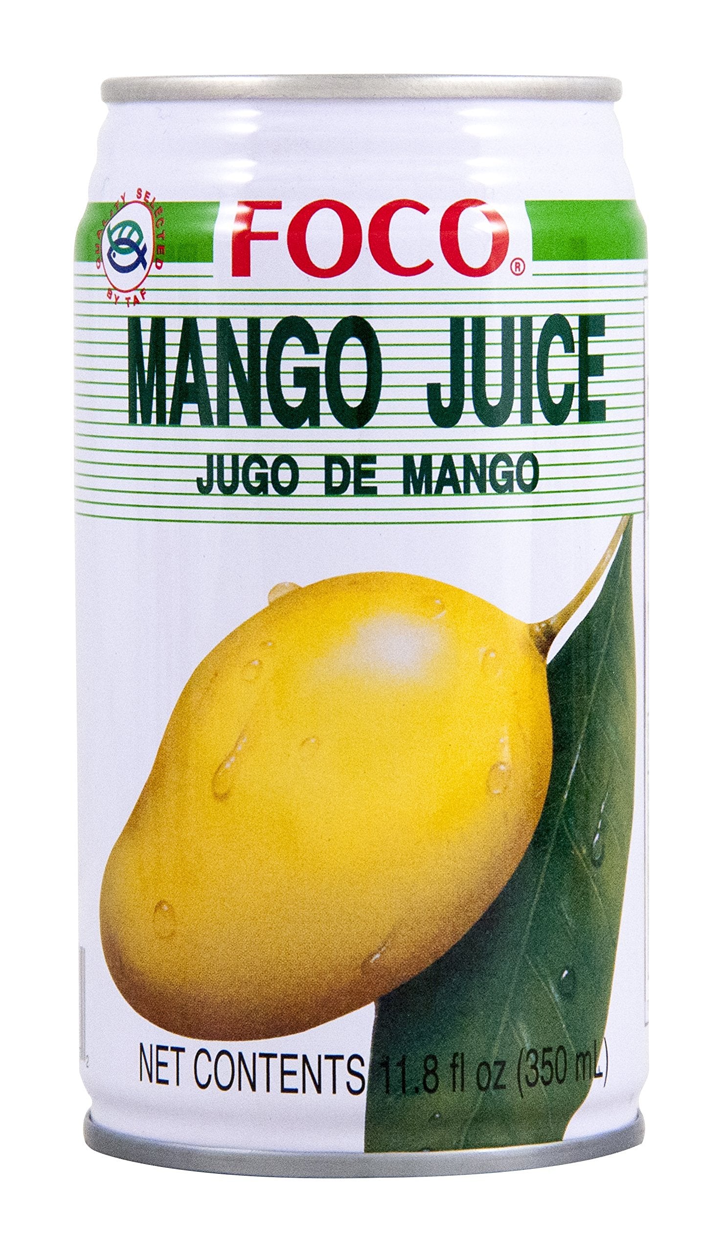 Foco Mango Juice 11 Oz Can (Pack Of 24)