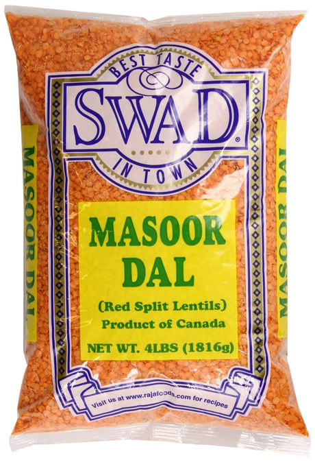 Swad Masoor Dal, 4 Pound - Mighty Depot