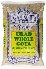 Swad Urad Whole, 4 Pound - Mighty Depot
