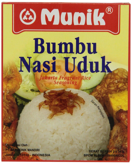 Munik Nasi Uduk Jakarta Fragrant Rice, 100-Gram - Mighty Depot