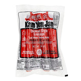 Kam Yen Jan, Chinese Style Sausage (Lap Xuong Thuong Hang), Classic Chinese Sausage, Made in USA (No MSG), 14 oz + Includes-Free Premium Ground White Pepper from Rhino Fine Foods, 035 oz - Mighty Depot