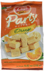 PARTY WAFERS ORANGE FLAVOUR 8.8 OZ (PACK OF 2) - Mighty Depot