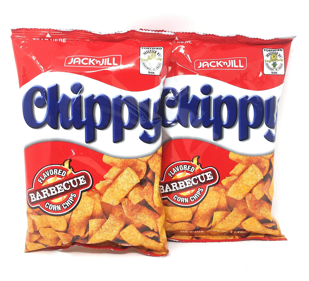 Jack n Jill Chippy Barbecue Flavored Corn Chips, Net Wt 3.88oz (110g), 2 Pack - Mighty Depot