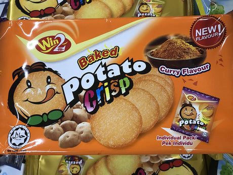 Win2 Baked Potato Crisp Curry 4.23 oz - Pack of 2 - Mighty Depot