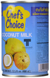 Chef Choice Coconut Milk, Medium, 13.5 Ounce (Pack of 24)