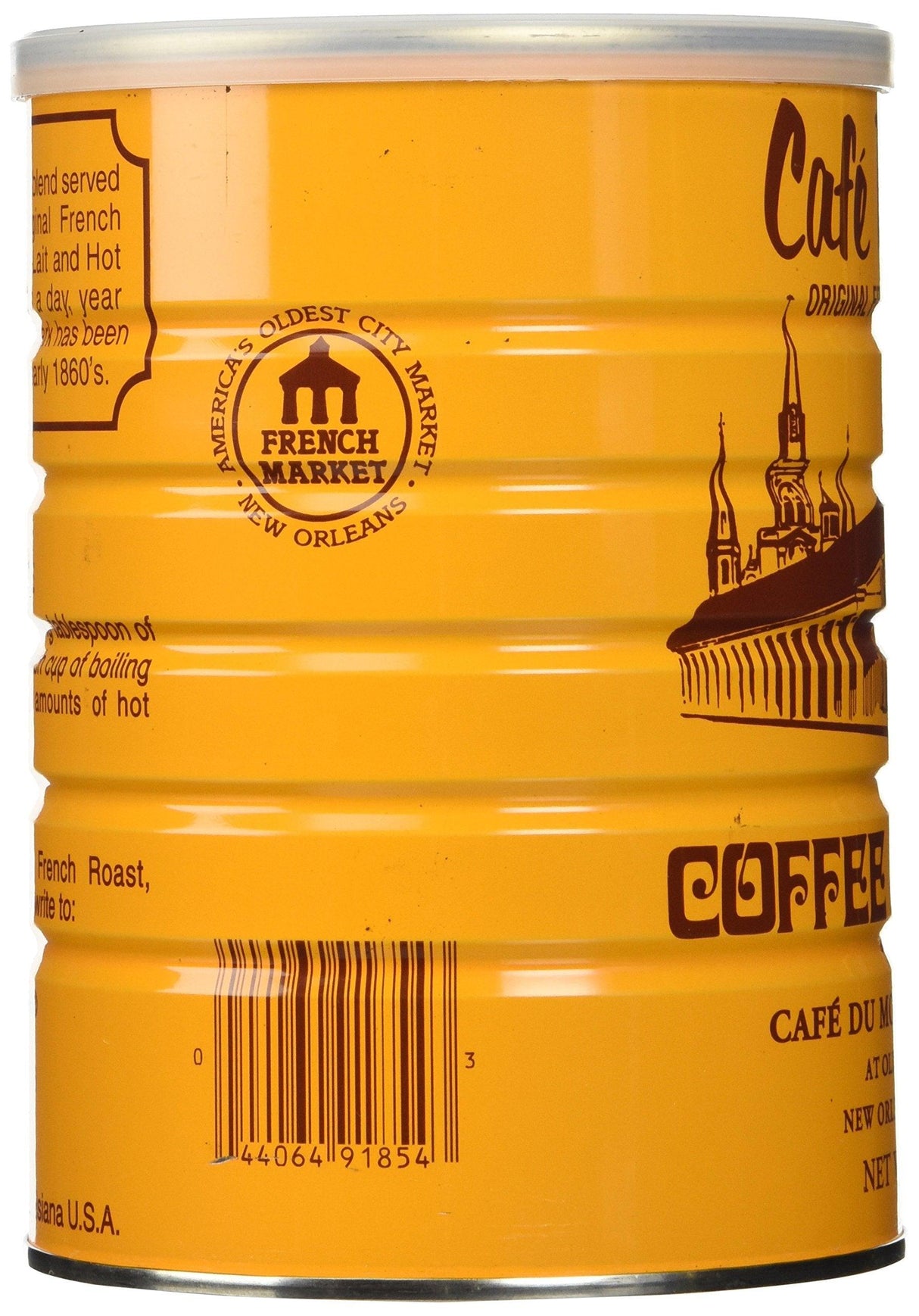 Half a Dozen Cans (6 Cans) of Coffee Du Monde - 15 oz. cans - Mighty Depot