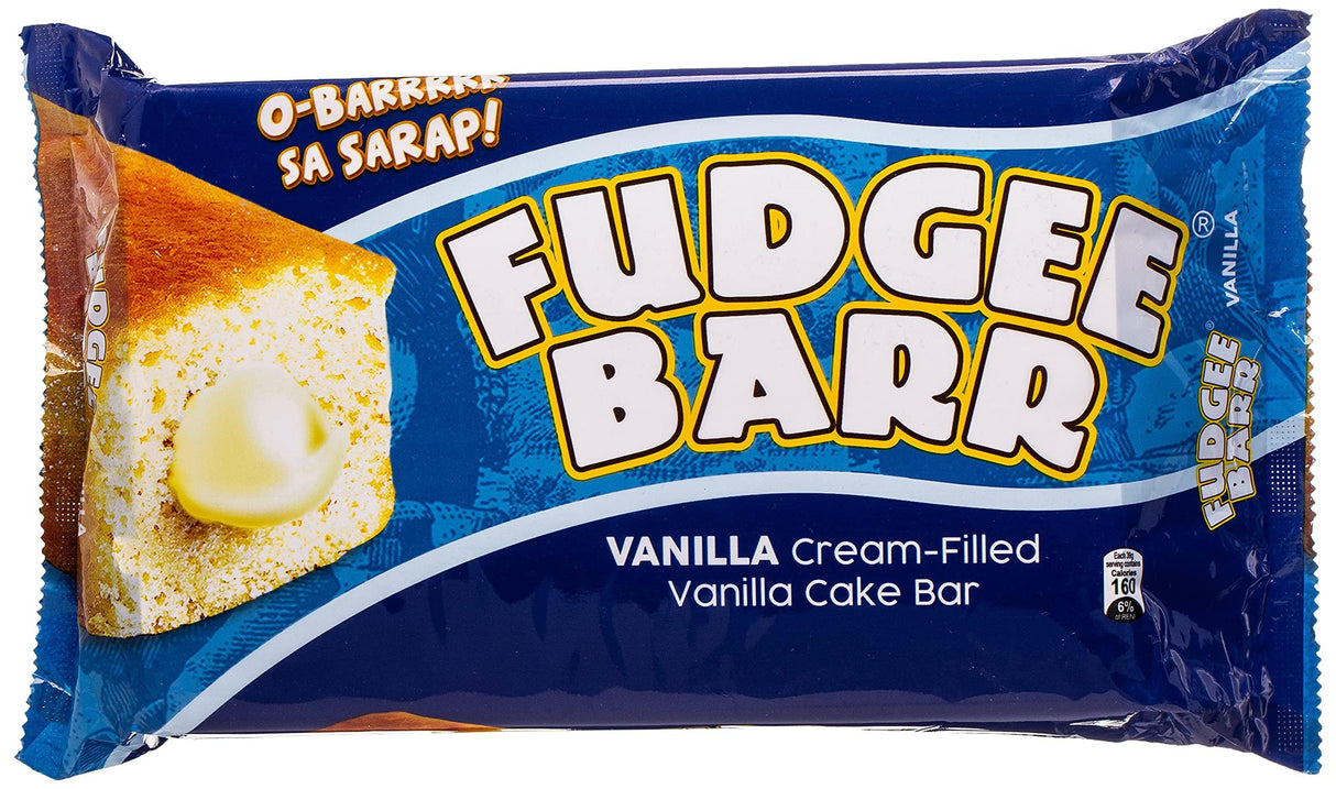 Fudgee Barr Indivually Wrapped Cream Filled Snack Cakes, Chocolate, 41g, 10 Count - Mighty Depot