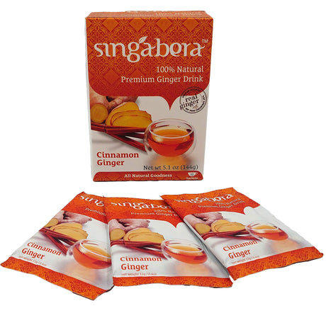 Premium Ginger Drink (Cinnamon Ginger) - 5.1oz (Pack of 1) - Mighty Depot