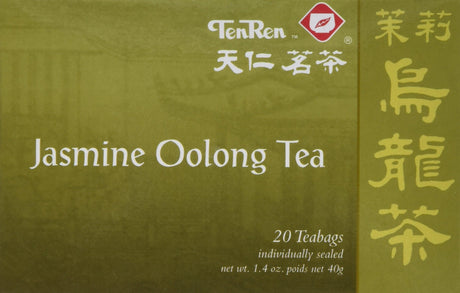 Ten Ren, Jasmine Oolong tea - 20 tea bags - Mighty Depot