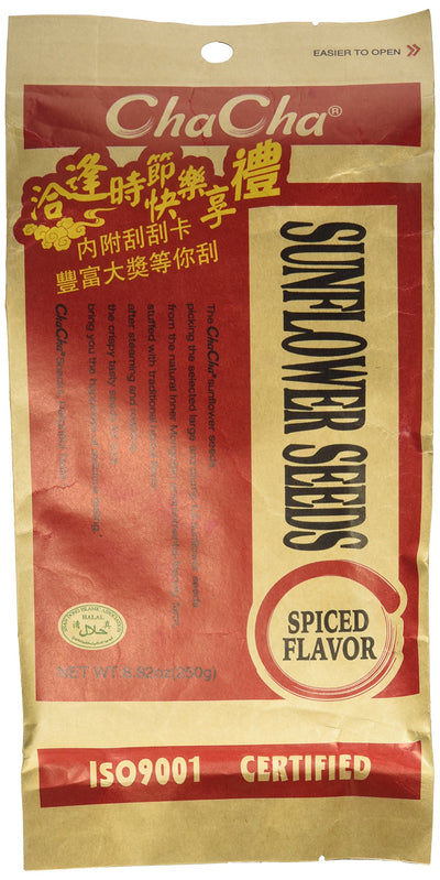Chacha Sunflower Roasted and Salted Seeds 250g X 6 Bags …