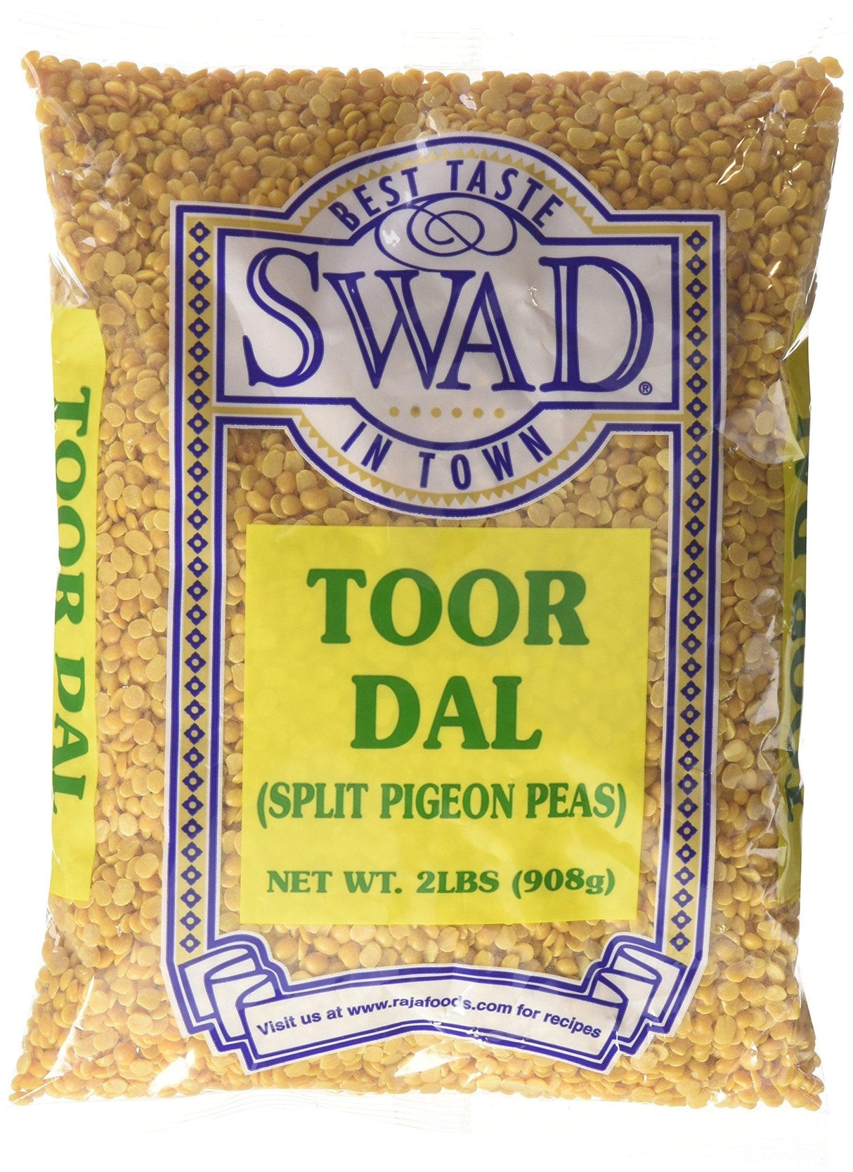 Swad Toor Dal Unoily, 32-ounces (Pack of3) - Mighty Depot