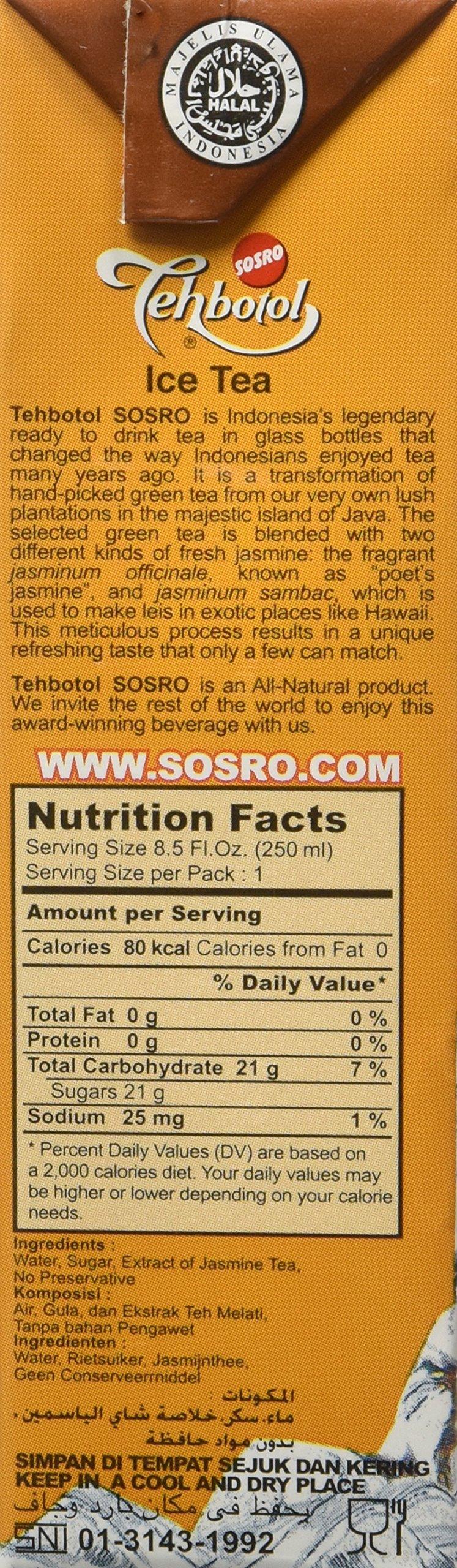 Sosro Teh Botol Jasmine Tea, 8.5 Fluid Ounce (Pack of 24) - Mighty Depot