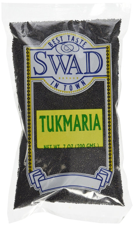 Swad Tukmaria Sacred Basil Seeds, 7 Ounce - Mighty Depot