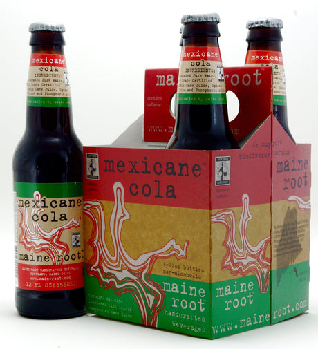 Maine Root - Mexicane Cola (100% Fair Trade & Organic), Buy TWENTYFOUR Bottles and SAVE, Each Bottle is 12 Ounces (Pack of 24) - Mighty Depot