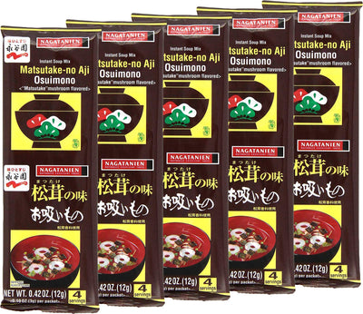 Nagatanien Matsutake no Osuimono 4pcs 0.42oz (5 Pack)