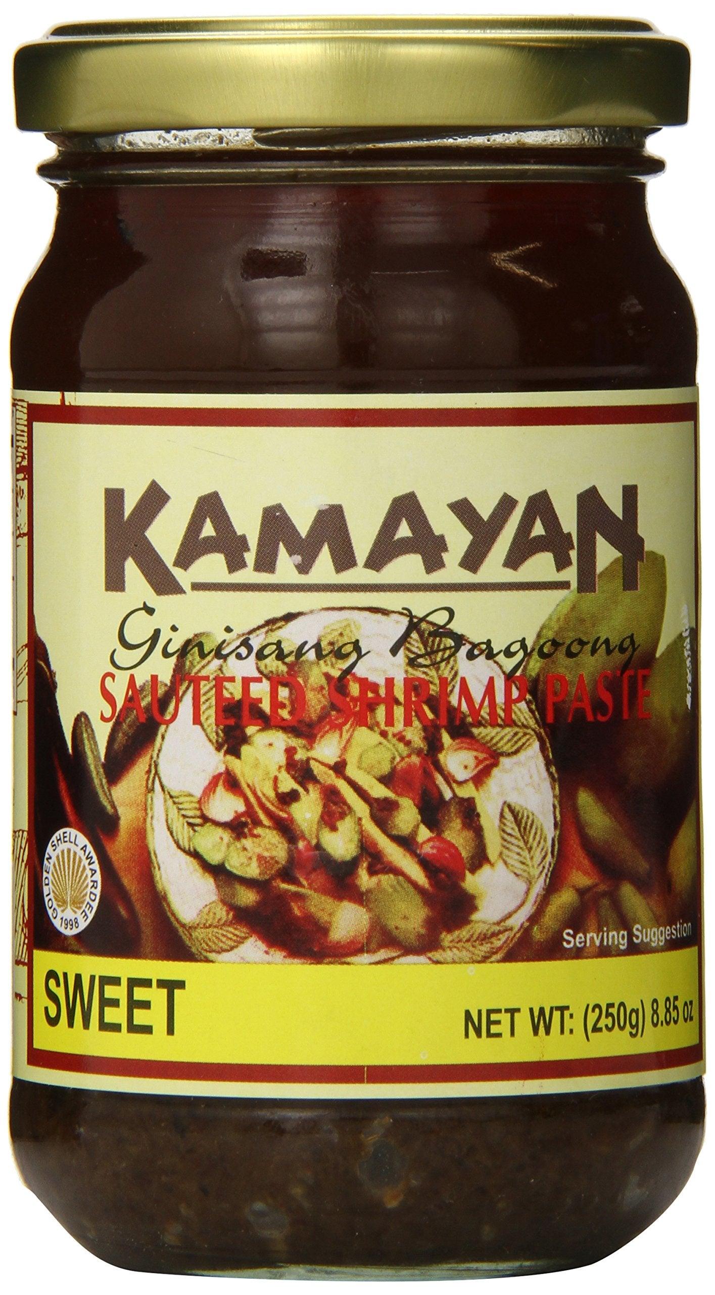 Kamayan Sauteed Shrimp Paste, Sweet, 8.8 Ounce