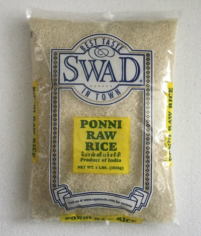 Swad Ponni Raw Rice - 4lb