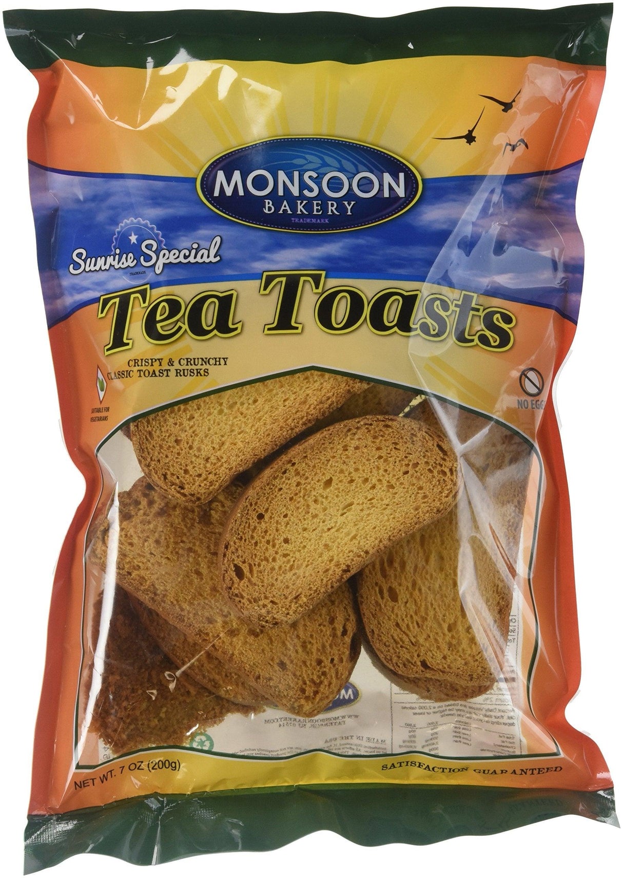 Monsoon, Tea Toast, 200 Grams(gm) - Mighty Depot