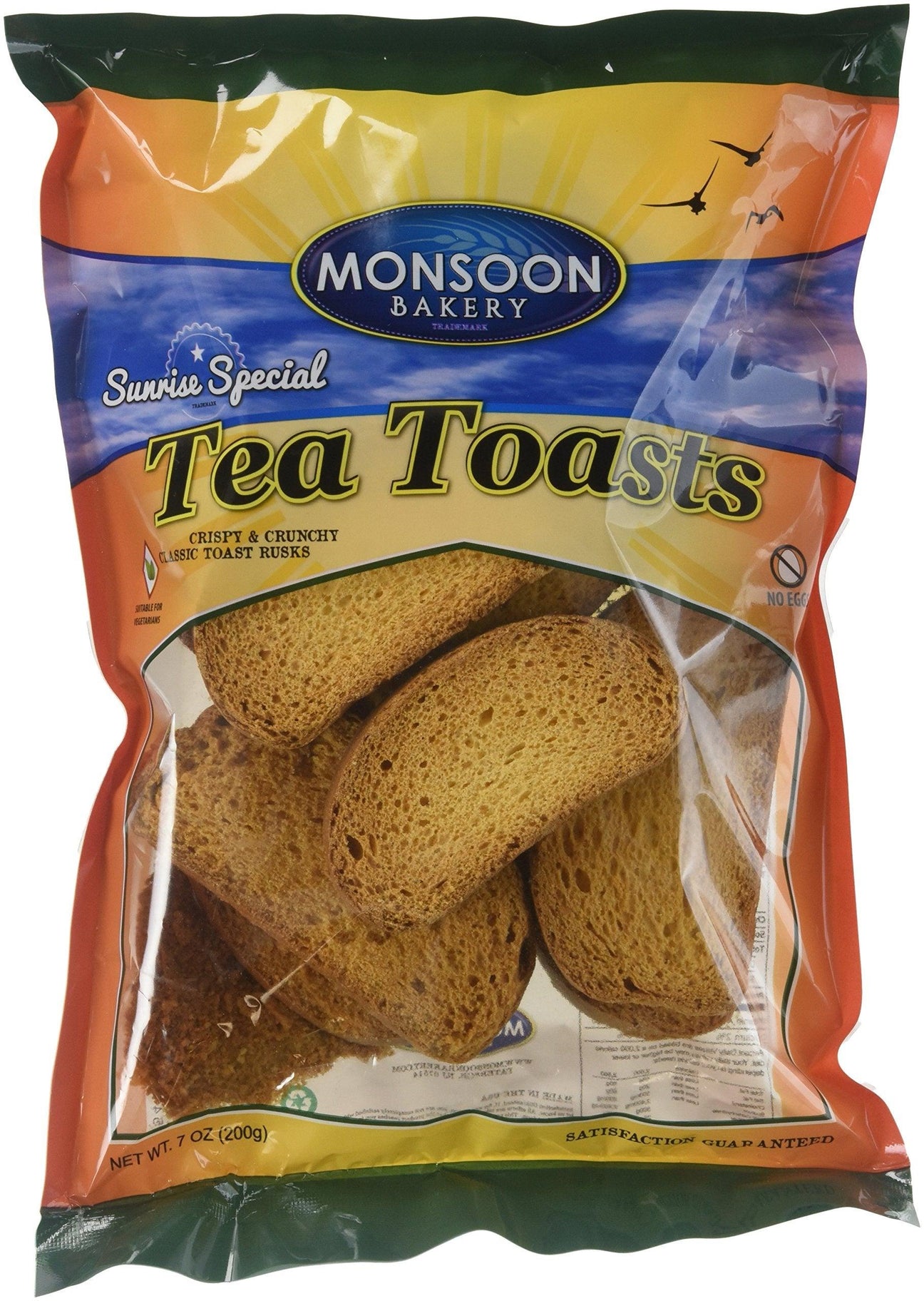Monsoon, Tea Toast, 200 Grams(gm) - Mighty Depot