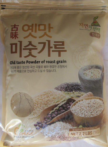 Old Taste Powder of Roast Grain (Misugaru) 2.2 Pounds - Mighty Depot