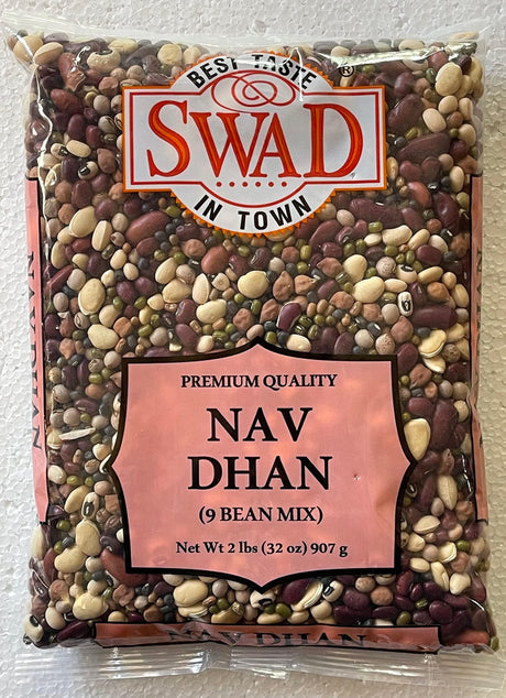 SWAD NAV DHAN (9 Bean Mix) 2lb - Mighty Depot