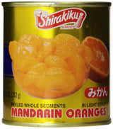 Shirakiku Mandarin Oranges, 11-Ounce (Pack of 12) - Mighty Depot