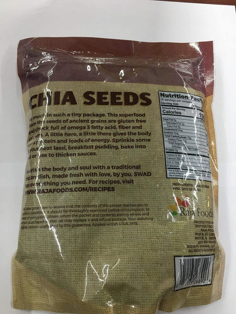 SWAD CHIA SEEDS 800g - Mighty Depot