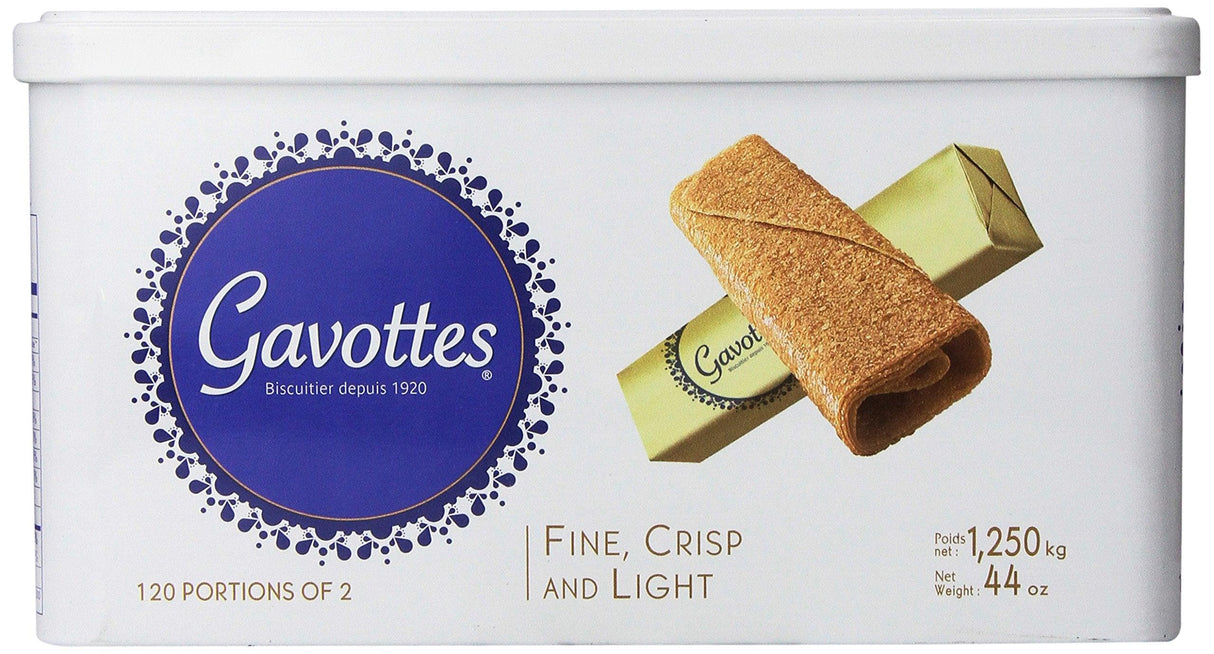 Gavottes - Crispy Lace Crepes from France, 240ct, 44oz - Mighty Depot