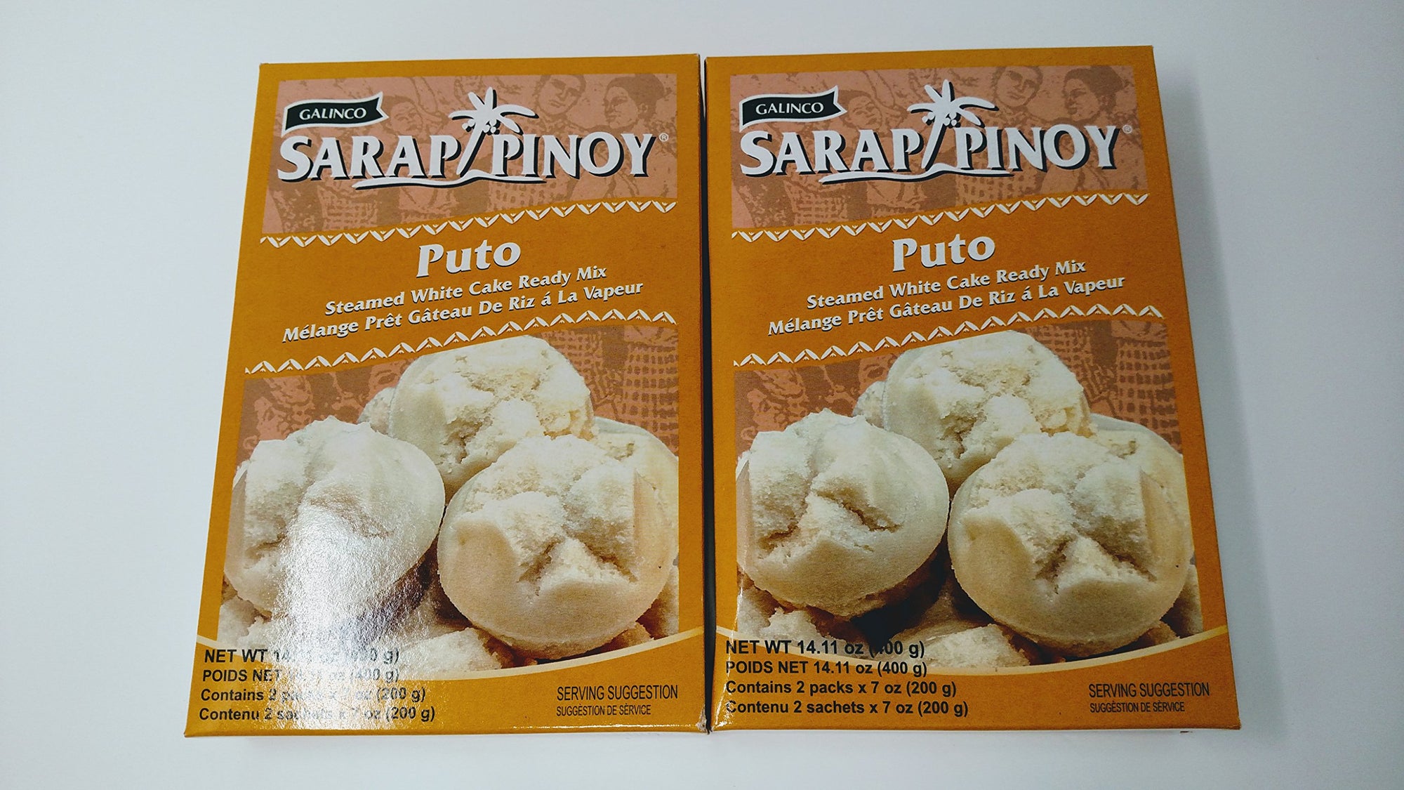 Sarap Pinoy Puto Mix Pack of 2 X 400Gr