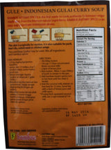 Bamboe Bumbu Instant Gule - Indonesian Gulai Curry soup , 35 Gram (Pack of 3) - Mighty Depot