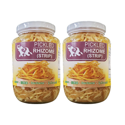 Best Choice's Jarred Thai Pickled Gingers 2 Jars, Total of 32oz