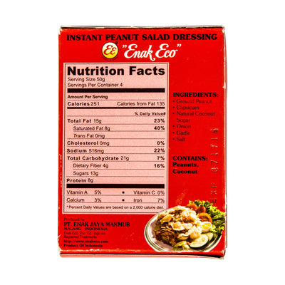 Enak Eco Gado Gado, 7 Ounce