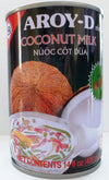 AROY-D Coconut Milk for Dessert Net Wet 14 Oz (Pack of 2 Cans)