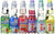 Ramune Japanese Soft Drink Mix Variety 6 Flavors 6 Bottles