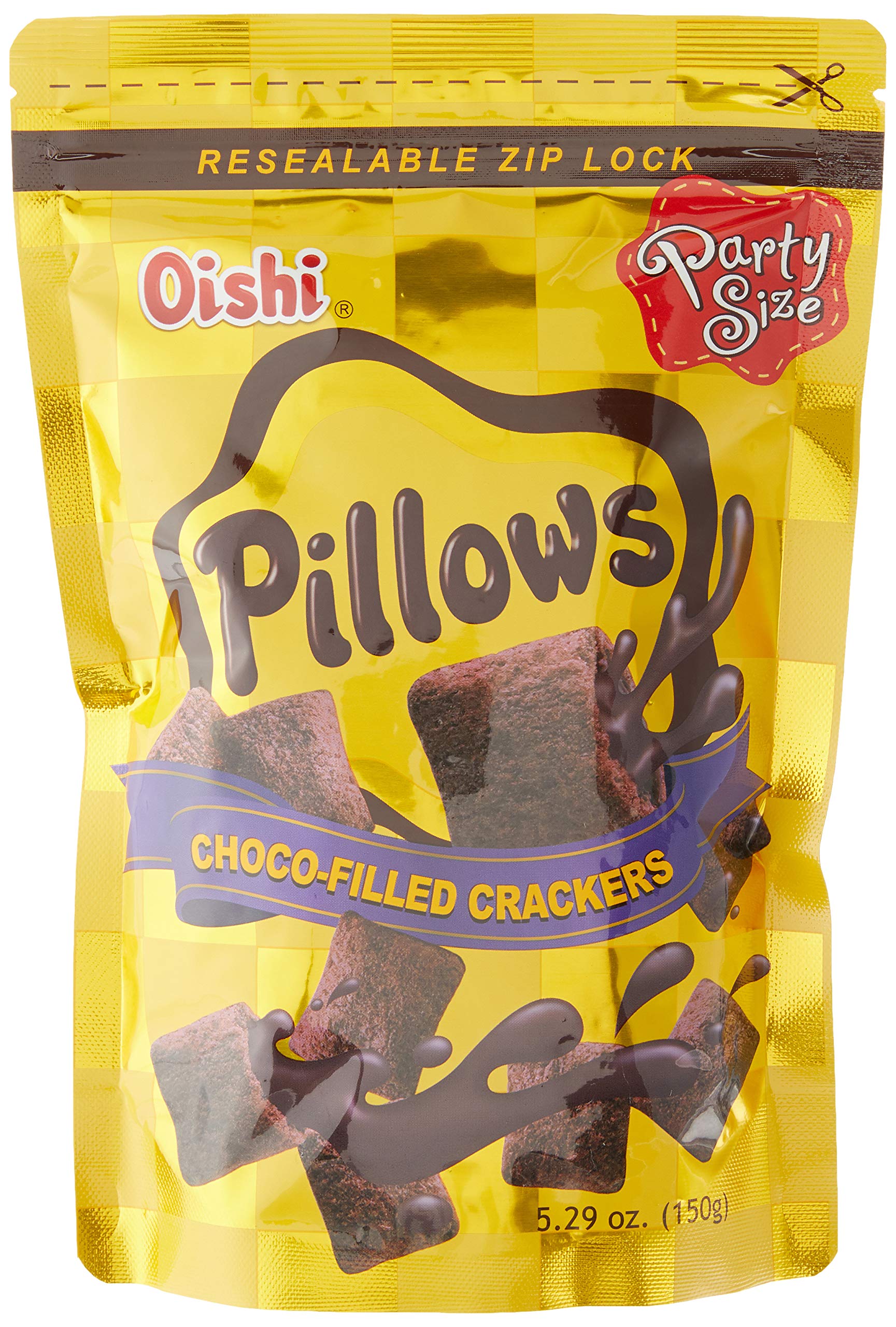 Oishi Pillows Chocolate Flavor