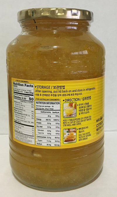 Sura Wang, Surasang Citron Tea with Honey, 1 Bottle