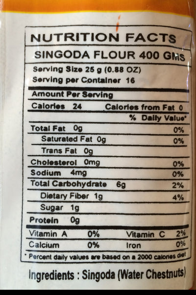 Swad Water Chestnut Flour (Singoda Flour) - 14oz.