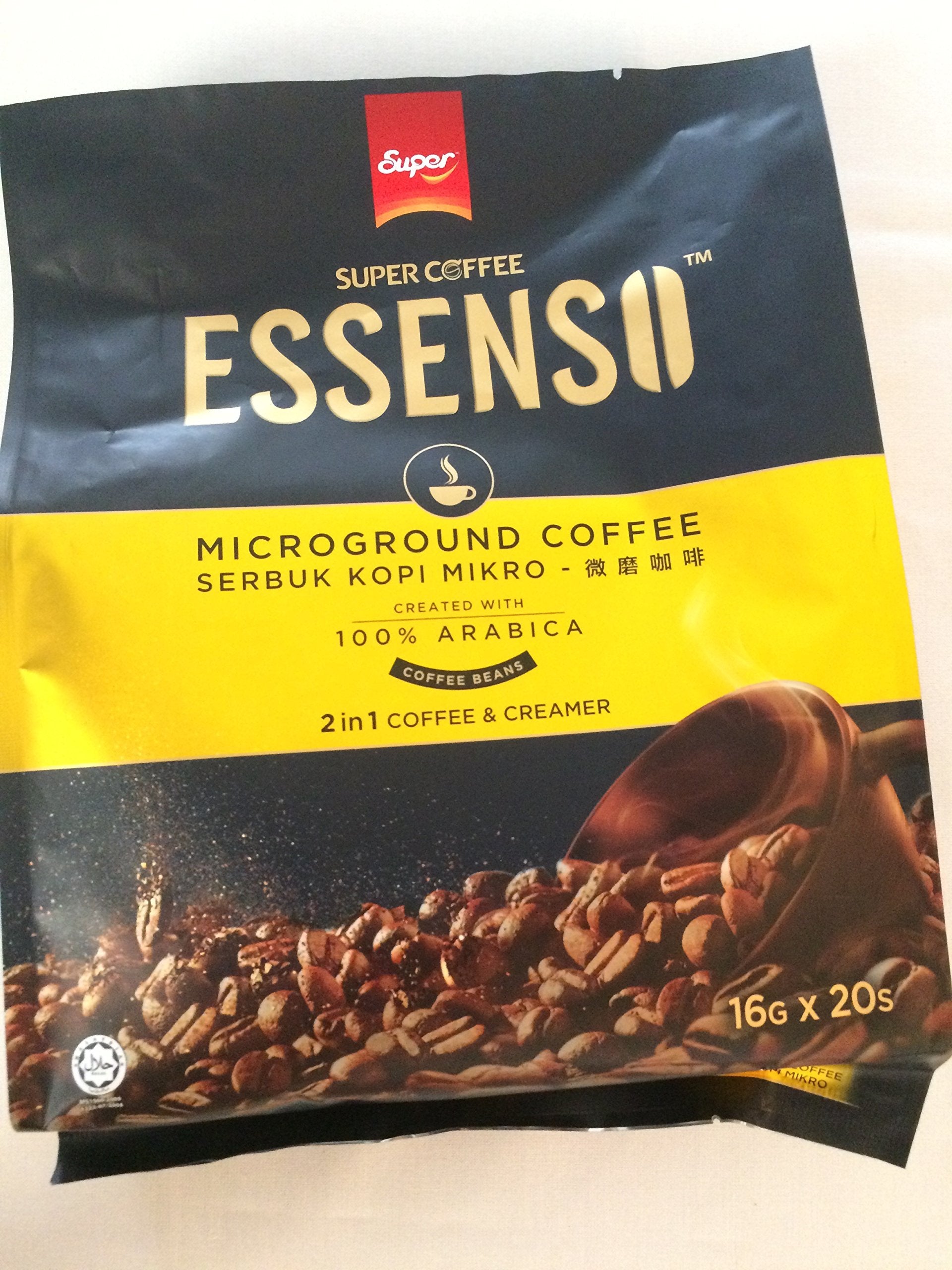 Super Coffee Essenso Microground coffee 2in1 & 3in1 Instant Coffee (Essenso Microground coffee 2in1, 30 Sticks)
